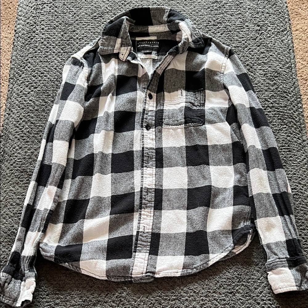 Aeropostale Monochrome Softspun Flannel